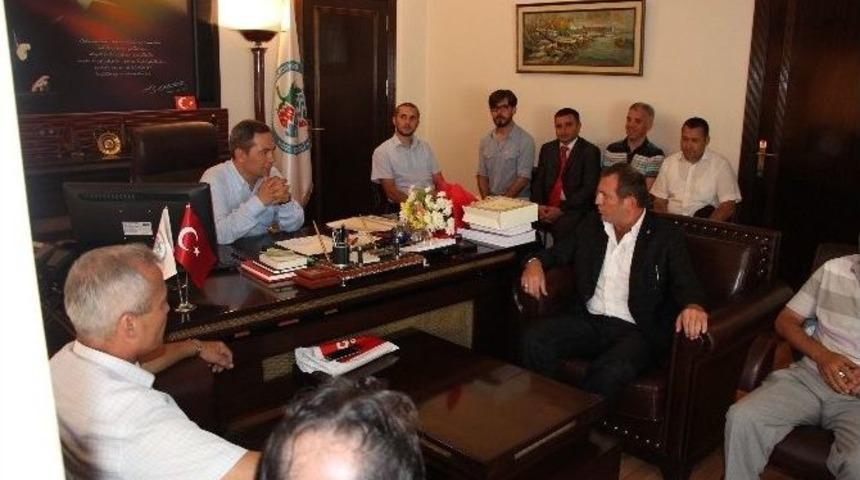 Ereğli&rsquo;de Oda Başkanları Uysal&rsquo;ı Ziyaret Etti