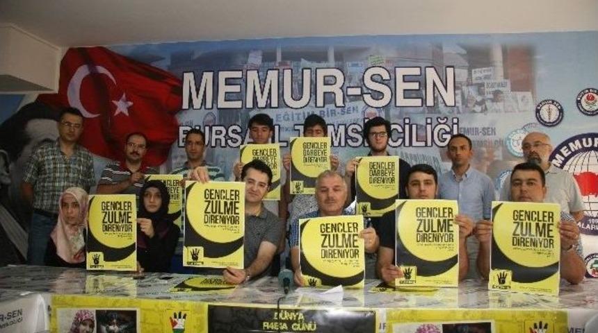 D&uuml;nya Rabia G&uuml;n&uuml;nde Meydanlara İniliyor