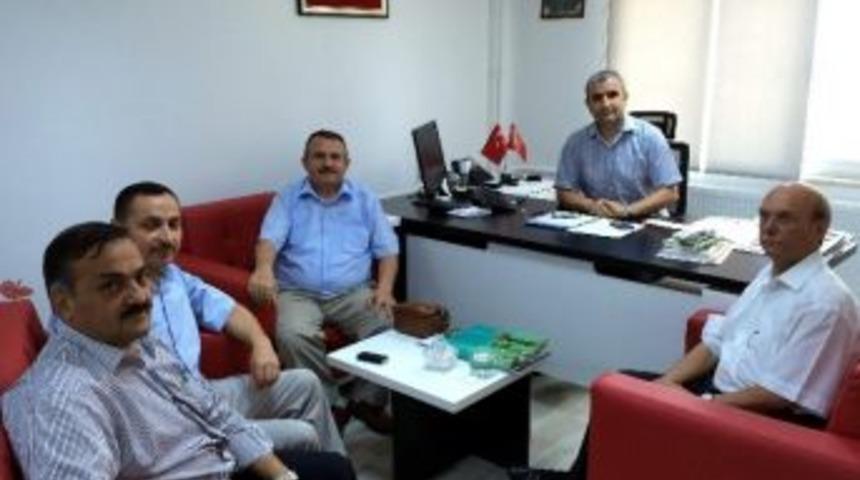 Aydın İl M&uuml;d&uuml;rlerinden Bik Aydın Şubesine Ziyaret