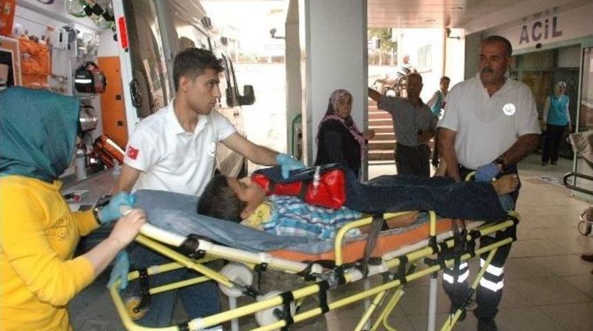 Kaykaydan D&uuml;şen &Ccedil;ocuk Yaralandı