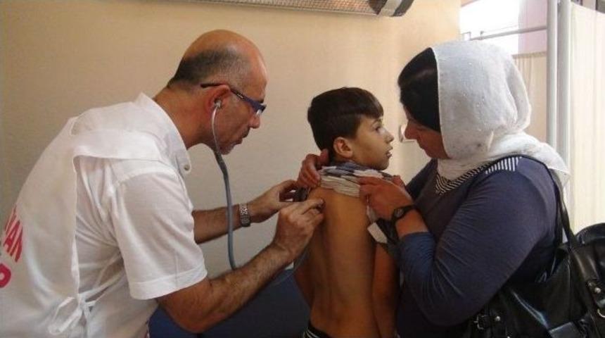 Işid&rsquo;ten Ka&ccedil;an Yezidiler Sağlık Kontrol&uuml;nden Ge&ccedil;irildi