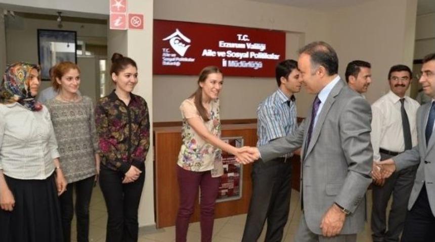 Vali Altıparmak&rsquo;tan Kurumlara Ziyaret