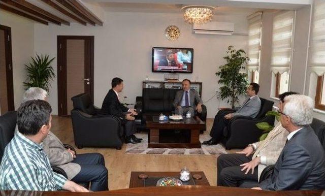 Vali Altıparmak&rsquo;tan Kurumlara Ziyaret 1