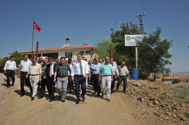 Malatya Büyükşehir Belediye Başkanı Ahmet Çakır, Arguvan’ı Ziyaret Etti