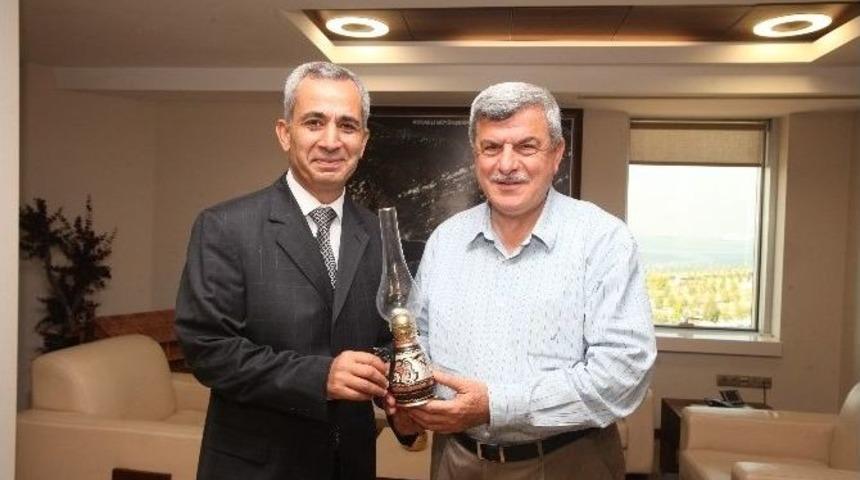 İl Jandarma Komutanı Şimşek&rsquo;ten Veda Ziyareti