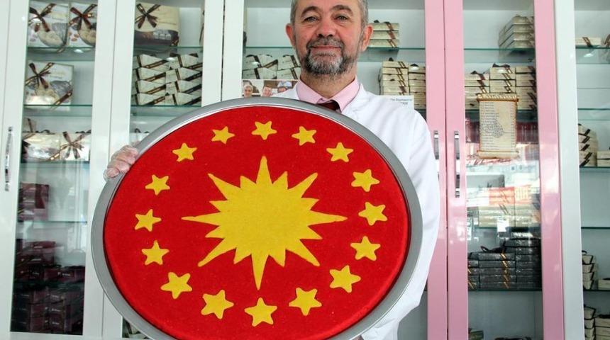 Erdoğan'a "cumhurbaşkanlığı Forsu" Şeklinde Tatlı