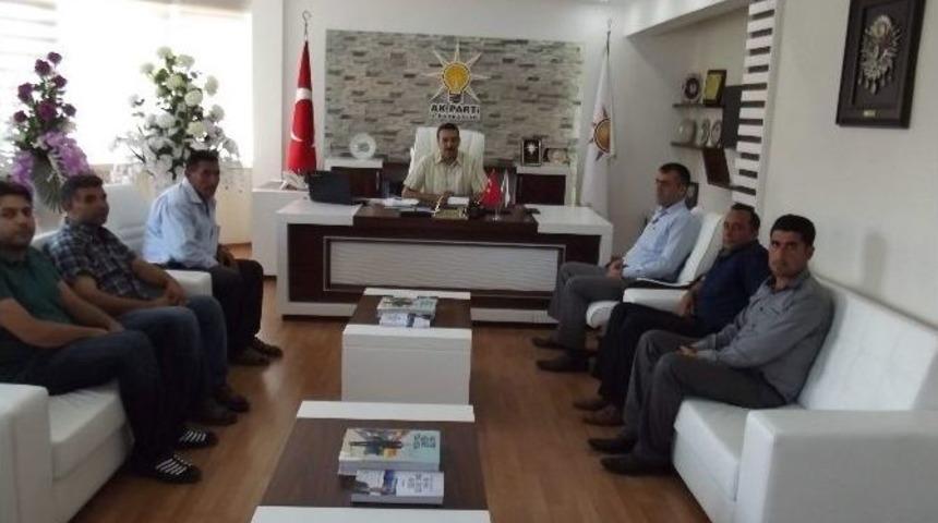 Malatya Damızlık Koyun Ke&ccedil;i Yetiştiricileri Birliği&rsquo;nden Ak Parti&rsquo;ye Ziyaret