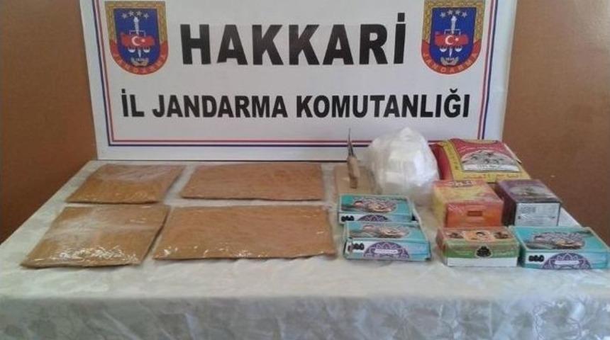 Hakkari&rsquo;de Eroin Operasyonu