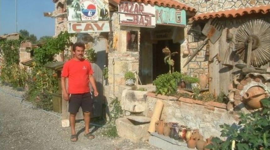 Tarihi Deve Ahırı, M&uuml;ze Gibi &Ccedil;ay Evi Oldu