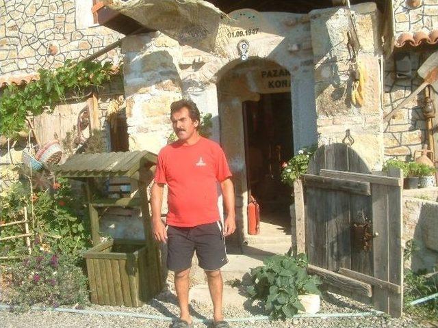 Tarihi Deve Ahırı, M&uuml;ze Gibi &Ccedil;ay Evi Oldu 2