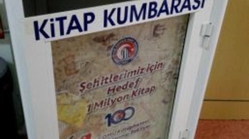 &Ccedil;om&uuml;&rsquo;de Kitap Kumbarası Doluyor