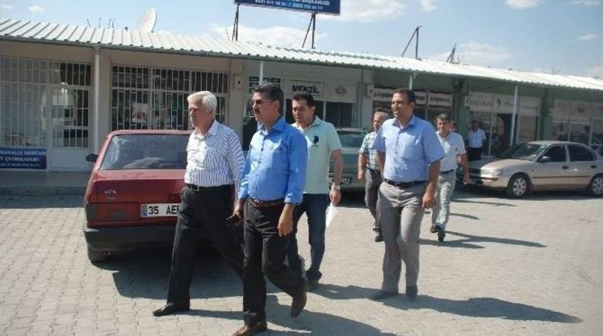 Sgk Yetkilileri Belediyenin Arsasını İnceledi