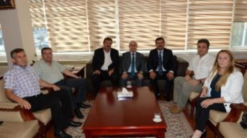 Enerji Verimliliği Derneği Edirne Şubesi Vali Dursun Ali Şahin&rsquo;i Ziyaret Etti