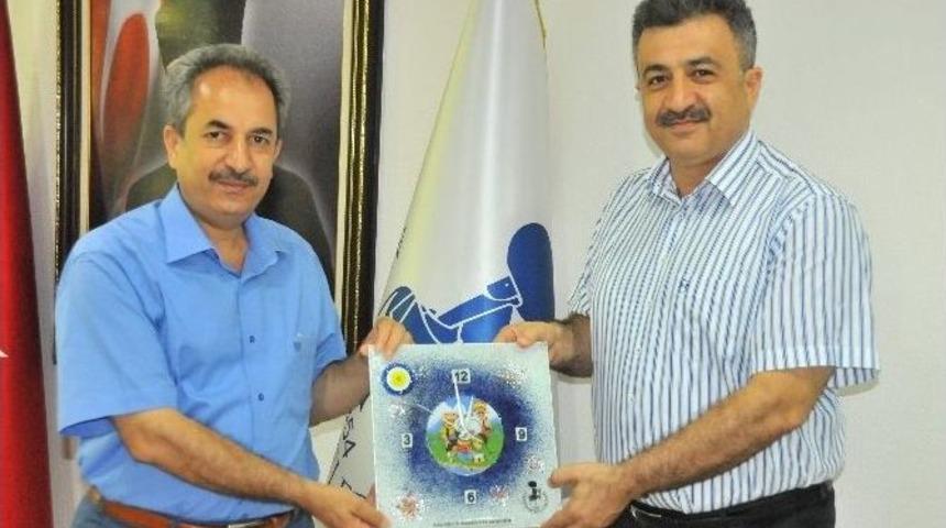 Teker Ve Darılmaz&rsquo;dan Başkan Akkaya&rsquo;ya Ziyaret