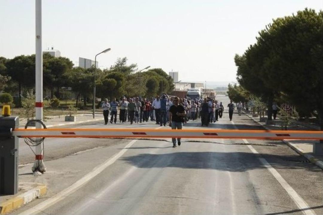 Etibor İş&ccedil;ilerinden Eylem