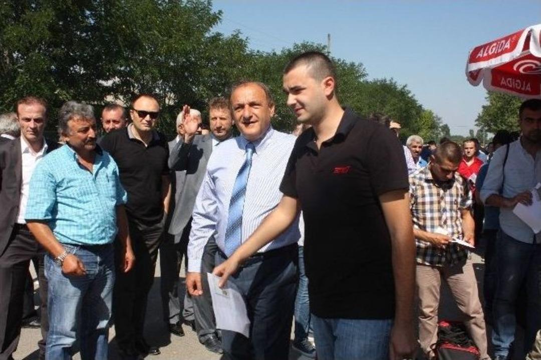 Oktay Vural, Oğlunu Askeri Birliğe Teslim Etti