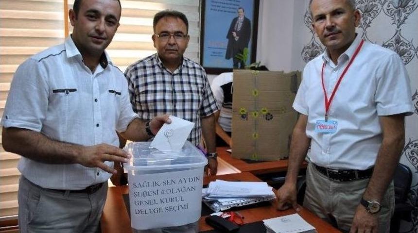 Aydın Sağlık-sen&rsquo;de Se&ccedil;im Heyecanı