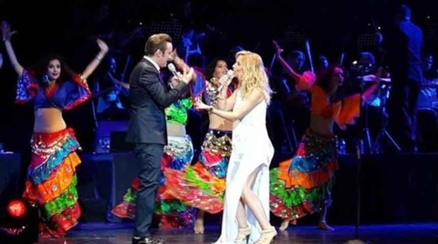 Mustafa Ceceli İle Lara Fabian&rsquo;dan Unutulmaz Konser
