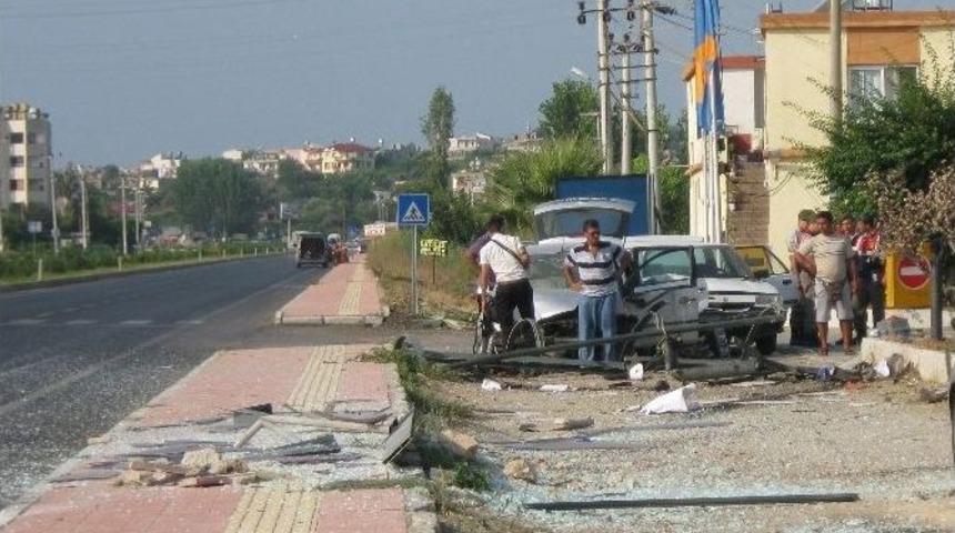 Erdemli&rsquo;de Kaza: 1 &Ouml;l&uuml;