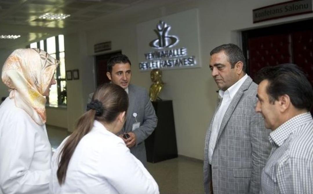 Chp&rsquo;li Tanrıkulu, Filistinli Yaralıları Ziyaret Etti