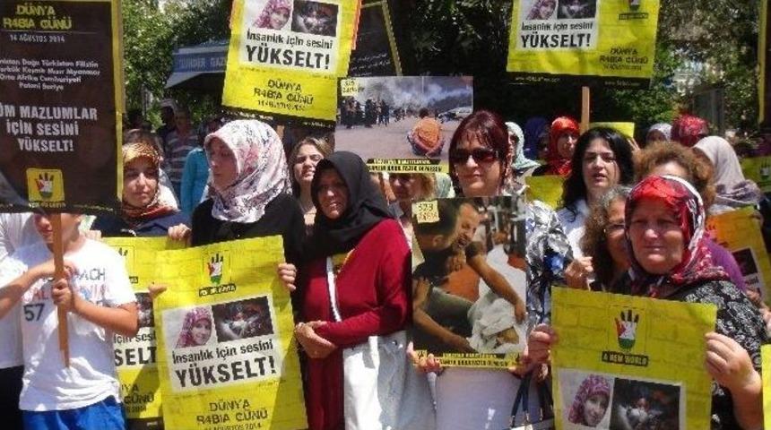 Tekirdağ&rsquo;da 14 Ağustos Rabia G&uuml;n&uuml; Eylemi