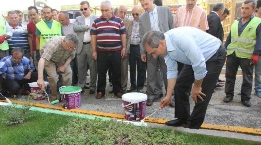 Yozgat S&uuml;rmeli Şenlikleri Kaldırım Boyama İle Başladı