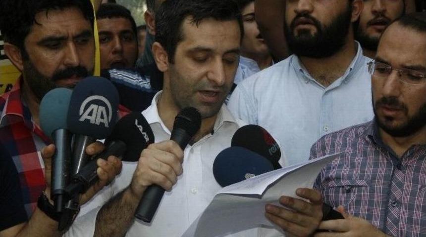 Diyarbakır&rsquo;da Mısır Darbesi Protesto Edildi