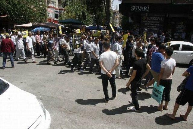 Diyarbakır’da Mısır Darbesi Protesto Edildi
