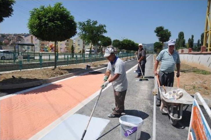 Kanal Boyunda Yürüyüş Ve Bisiklet Yolu Çalışmaları G1