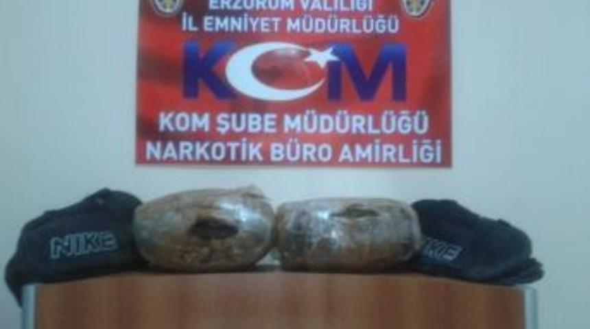 Erzurum&rsquo;da 13 Kilo 395 Gram Esrar Ele Ge&ccedil;irildi