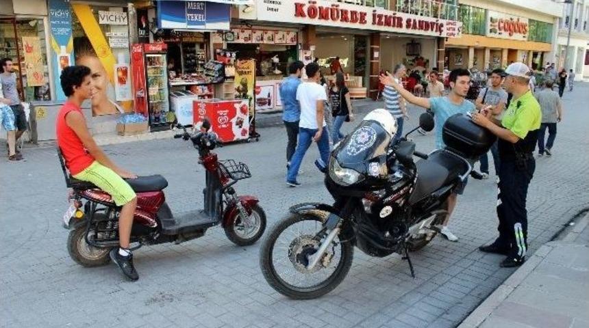 Eskişehir&rsquo;de Motosiklet Ve Bisiklet Denetimi