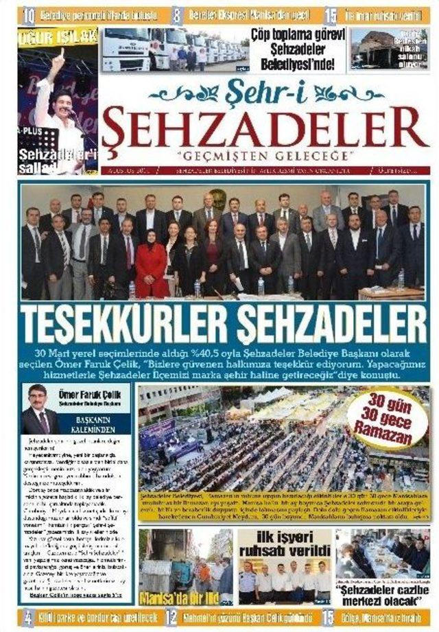 Şehr-i Şehzadeler’in İlk Sayısı Çıktı