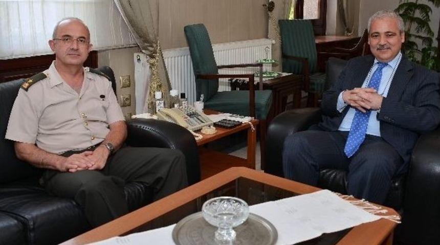 T&uuml;mgeneralliğe Terfi Eden Karataş&rsquo;tan Veda Ziyareti