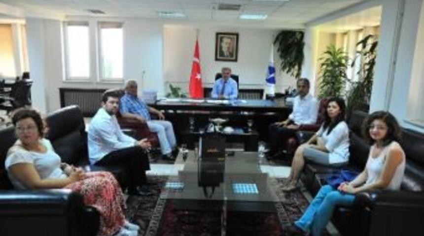 Mimarlar Odası&rsquo;ndan Rekt&ouml;r Elmas&rsquo;a Ziyaret