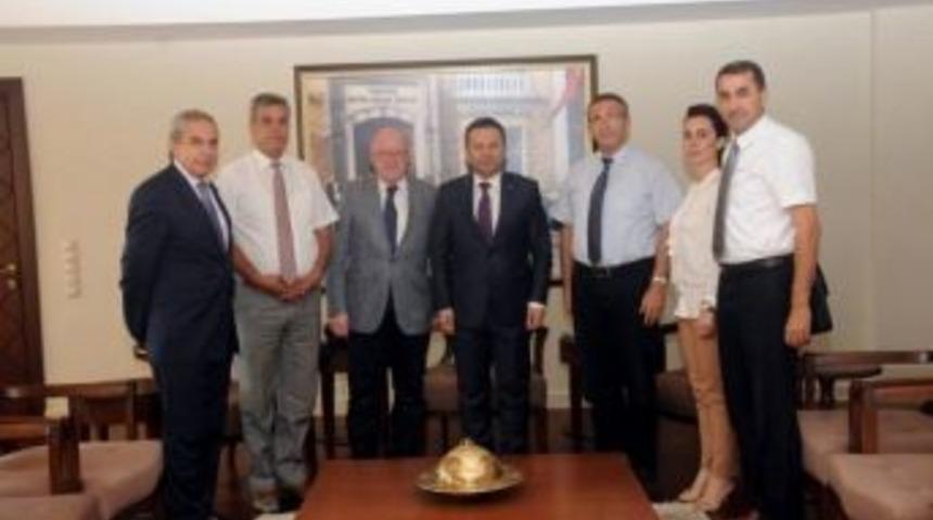 Kent Konseyi Başkanları Vali Aksoy&rsquo;u Ziyaret Etti