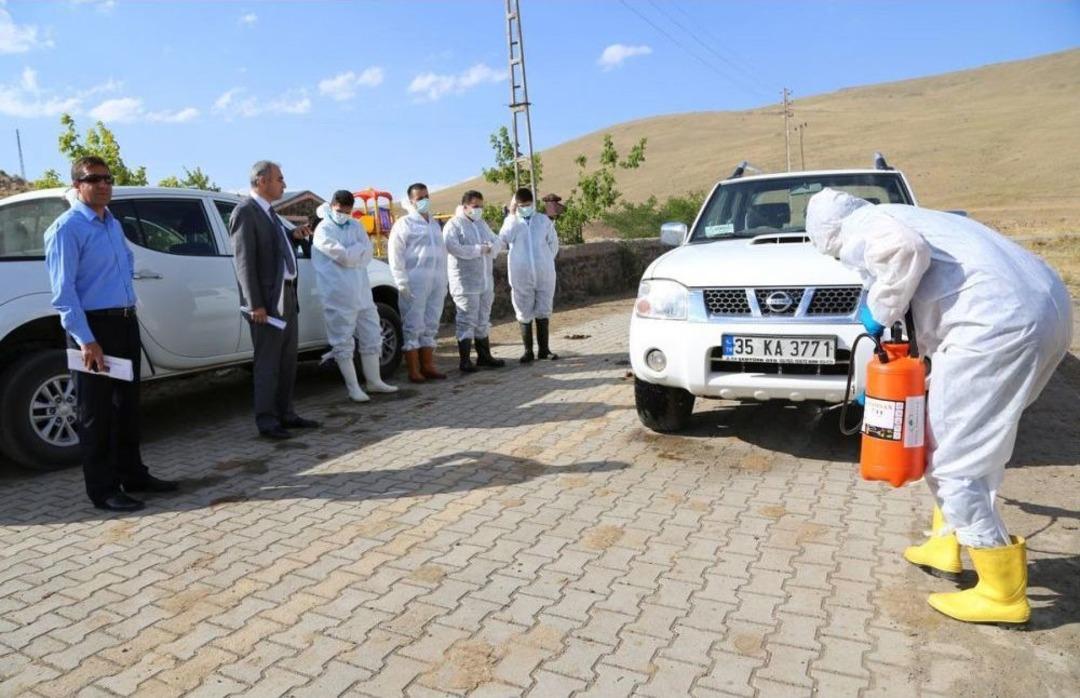 Erzurum'da, "nod&uuml;ler Ekzantemi" Hastalığıyla M&uuml;cadele