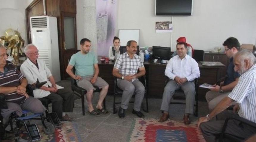 Başkan Aksoy Ustalarla Bir Araya Geldi