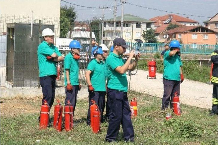 Doğalgaz Yangın Tatbikatı G1