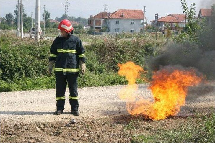 Doğalgaz Yangın Tatbikatı G3