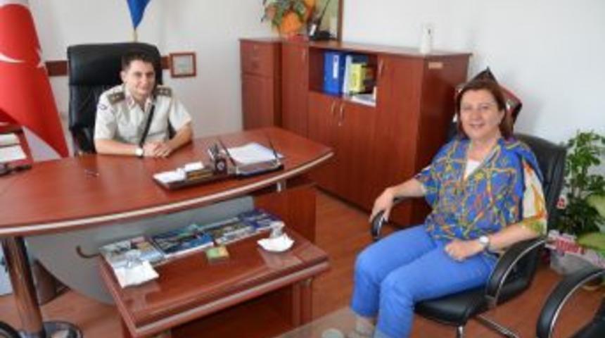 G&uuml;m&uuml;şhacık&ouml;y Belediye Başkanı &Ouml;zyol'dan, &Ccedil;etinkaya&rsquo;ya Ziyaret