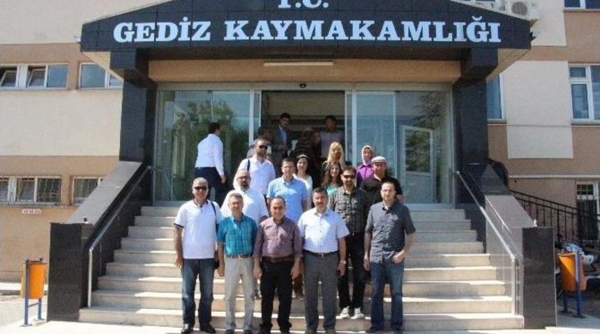 Dp&uuml; G&uuml;zel Sanatlar Fak&uuml;ltesi Heyeti Eskigediz&rsquo;i İnceledi