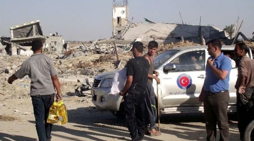 T&uuml;rkiye&rsquo;den Gazzeliler&rsquo;e Prefabrik Konut