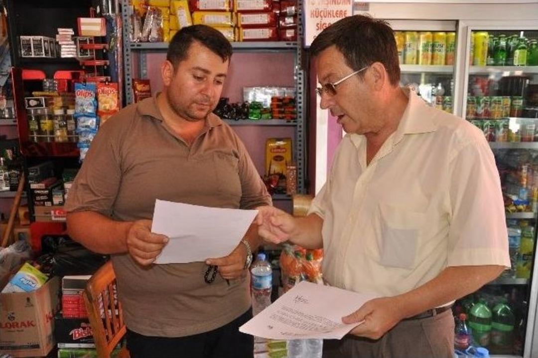 Menderes&rsquo;te Kaldırım İşgallerine Son