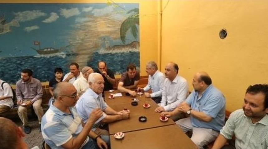 Başkan Karaman G&uuml;ng&ouml;ren&rsquo;deki Dernekleri Ziyaret Etti