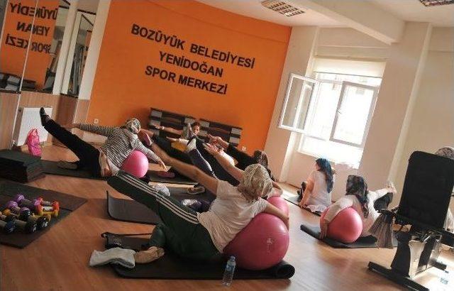 Yenidoğan Spor Merkezi’ne Bayanlardan Yoğun İlgi