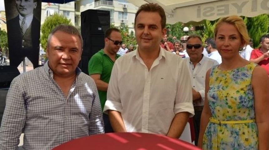 Başkan B&ouml;cek &Ccedil;ocuk Kreşinin Startını Verdi