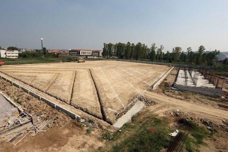 Spor Kompleksi’nde Çalışmalar Sürüyor G1