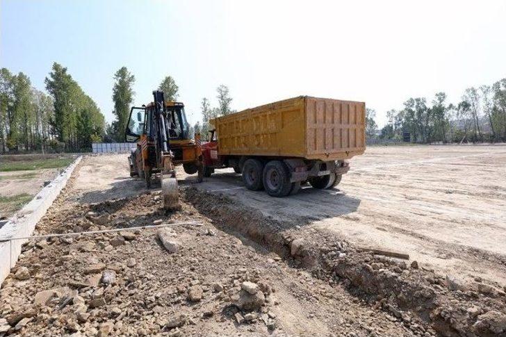 Spor Kompleksi’nde Çalışmalar Sürüyor G5
