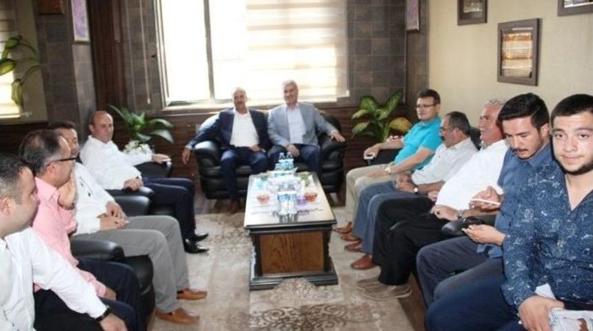 G&ouml;lbaşı Belediye Başkanı Duruay&rsquo;dan Belediye Başkanı Memiş&rsquo;e Ziyaret