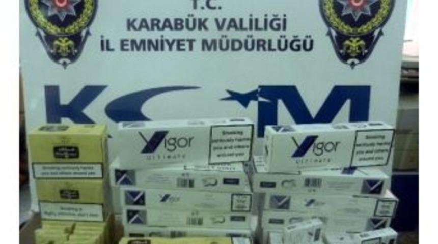 Emniyetten Ka&ccedil;ak Sigara Operasyonu